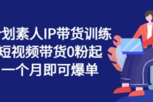 短视频带货主播~（短视频电商销售专家）