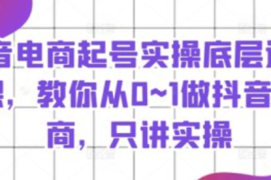 抖音电商怎么做~（抖音电商运营策略与技巧）