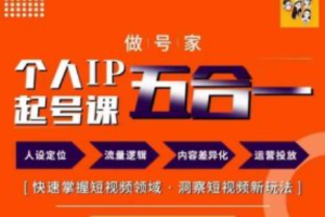 打造个人ip五个要点~（个人品牌建设的关键因素）