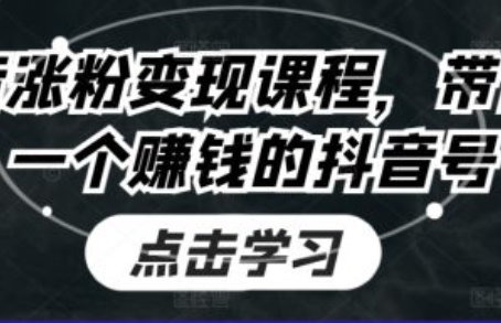 抖音涨粉技术流~（抖音快速增加粉丝的方法）插图
