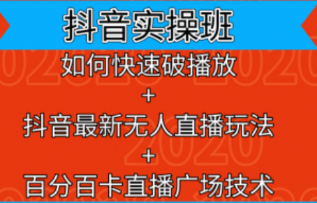 抖音实操训练营~（短视频营销实战课程）插图