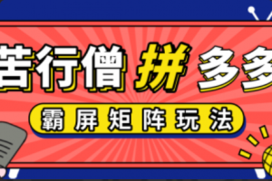 拼多多电商教程是什么~（拼多多电商运营技巧分析）